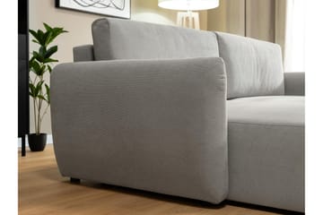 Wymer Sovesofa Med 2-Seters Divan - Grå - Møbler - Sofaer - Sovesofaer - Sovesofa divan