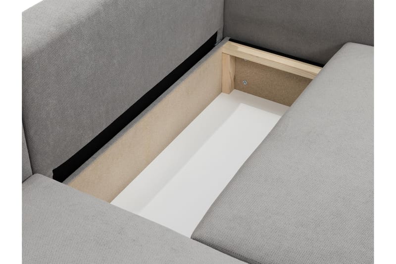 Wymer Sovesofa Med 2-Seters Divan - Grå - Møbler - Sofaer - Sovesofaer - Sovesofa divan