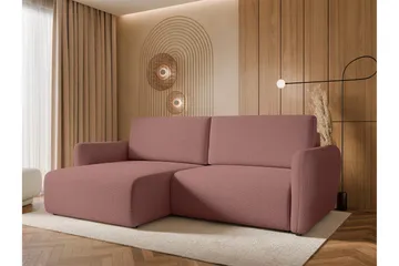 Wymer Sovesofa Med 2-Seters Divan - Rosa - Møbler - Sofaer - Sovesofaer - Sovesofa divan