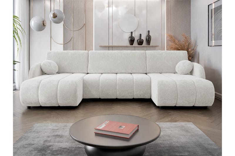 Zarania Sovesofa Dobbel Divan 3-Seter - Møbler - Sofaer - Sovesofaer - U sovesofa