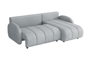 Zarania Sovesofa Med 3-Seters Divan - Beige - Møbler - Sofaer - Sovesofaer - Sovesofa divan