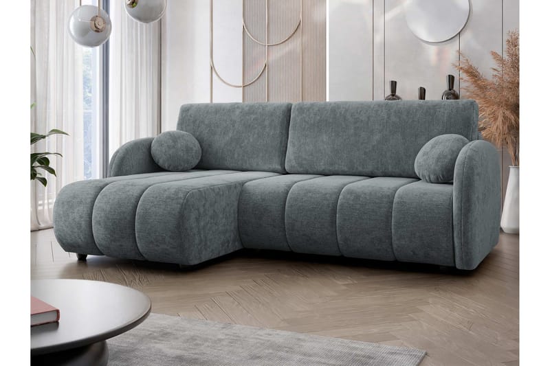 Zarania Sovesofa Med 3-Seters Divan - Beige - Møbler - Sofaer - Sovesofaer - Sovesofa divan