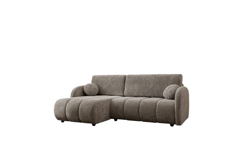 Zarania Sovesofa Med 3-Seters Divan - Brun - Møbler - Sofaer - Sovesofaer - Sovesofa divan