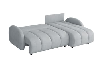 Zarania Sovesofa Med 3-Seters Divan - Grå - Møbler - Sofaer - Sovesofaer - Sovesofa divan
