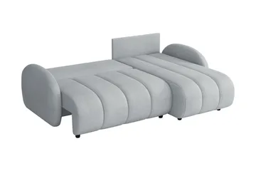 Zarania Sovesofa Med 3-Seters Divan - Hvit - Møbler - Sofaer - Sovesofaer - Sovesofa divan