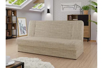 Zelka Sovesofa 2-Seter - Beige - Møbler - Sofaer - Sovesofaer - 2 seters sovesofa
