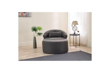 Zevon Sovelenestol - Antrasitt - Møbler - Sofaer - Sovesofaer - Forovervendt sovesofa