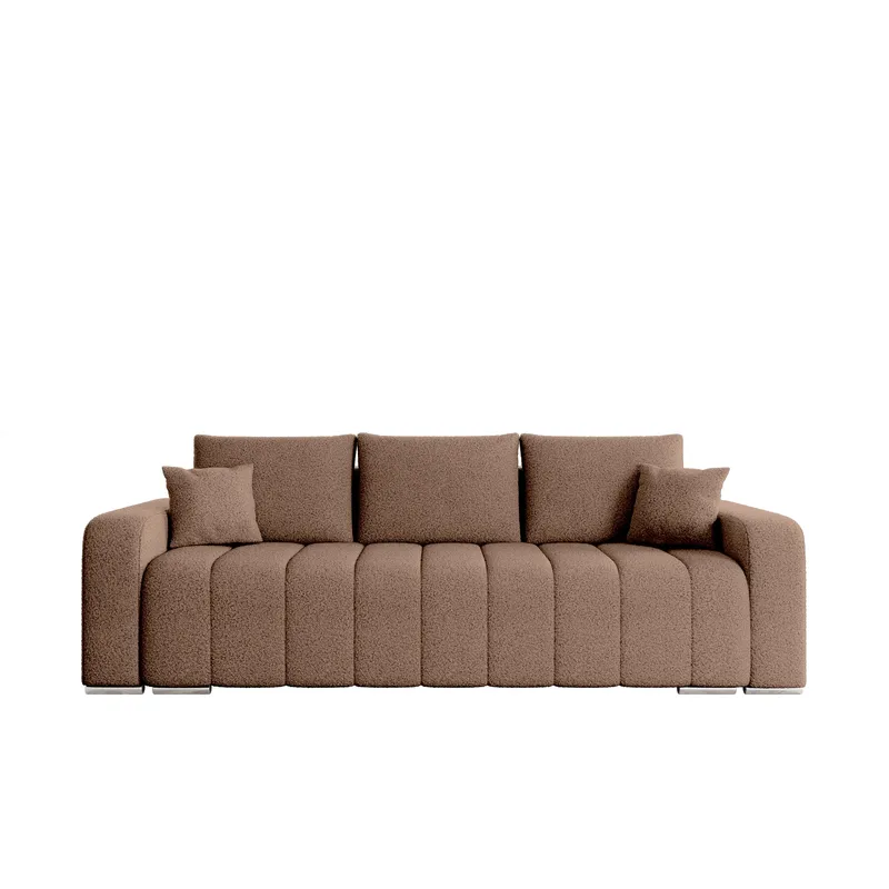 Zulueta 3-seters sovesofa, brun