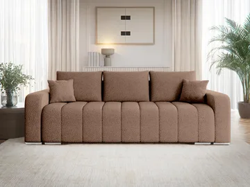 Zulueta 3-seters sovesofa - brun - Møbler - Sofaer - Sovesofaer - 3 seters sovesofa