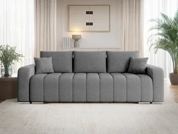Zulueta 3-seters sovesofa - grå - Møbler - Sofaer - Sovesofaer - 3 seters sovesofa