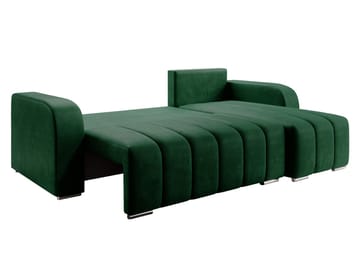 Zulueta 3-seters sovesofa med divan - Lambi 11 (lys grå) - Møbler - Sofaer - Sovesofaer - Hjørnesovesofa