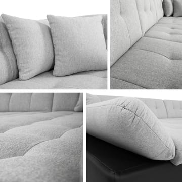 Zumar Sovesofa med sjeselong og sjeselong 5-seter - Brun - Møbler - Sofaer - Sovesofaer - Sovesofa divan