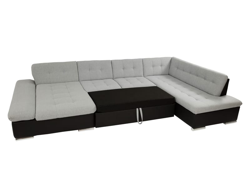 Zumar Sovesofa med sjeselong og sjeselong 5-seter - Brun - Møbler - Sofaer - Sovesofaer - Sovesofa divan