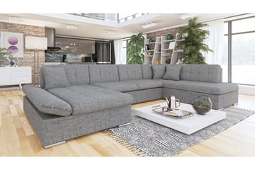 Zumar U-sovesofa 345x205x77 cm - Møbler - Sofaer - Sovesofaer - Langsgående sovesofa