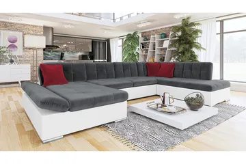 Zumar U-sovesofa 345x205x77 cm - Møbler - Sofaer - Sovesofaer - Sovesofa divan