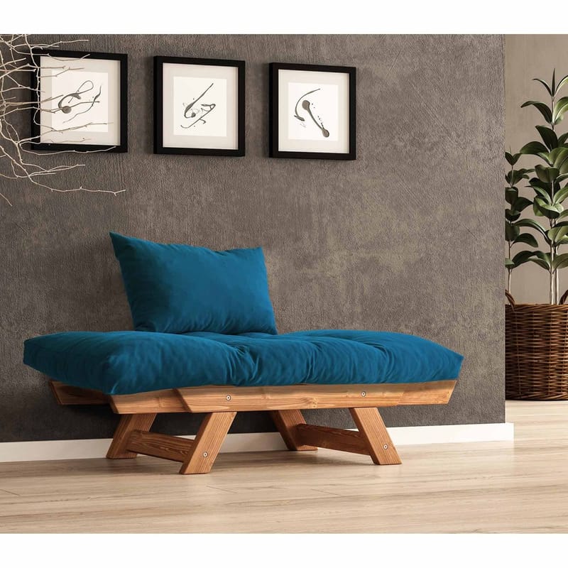 Zylar 2-seters Sovesofa - Blå - Møbler - Sofaer - Sovesofaer - 2 seters sovesofa