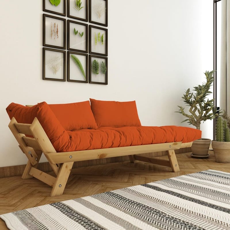 Zylar 2-seters Sovesofa - Brun/Natur - Møbler - Sofaer - Sovesofaer - 2 seters sovesofa