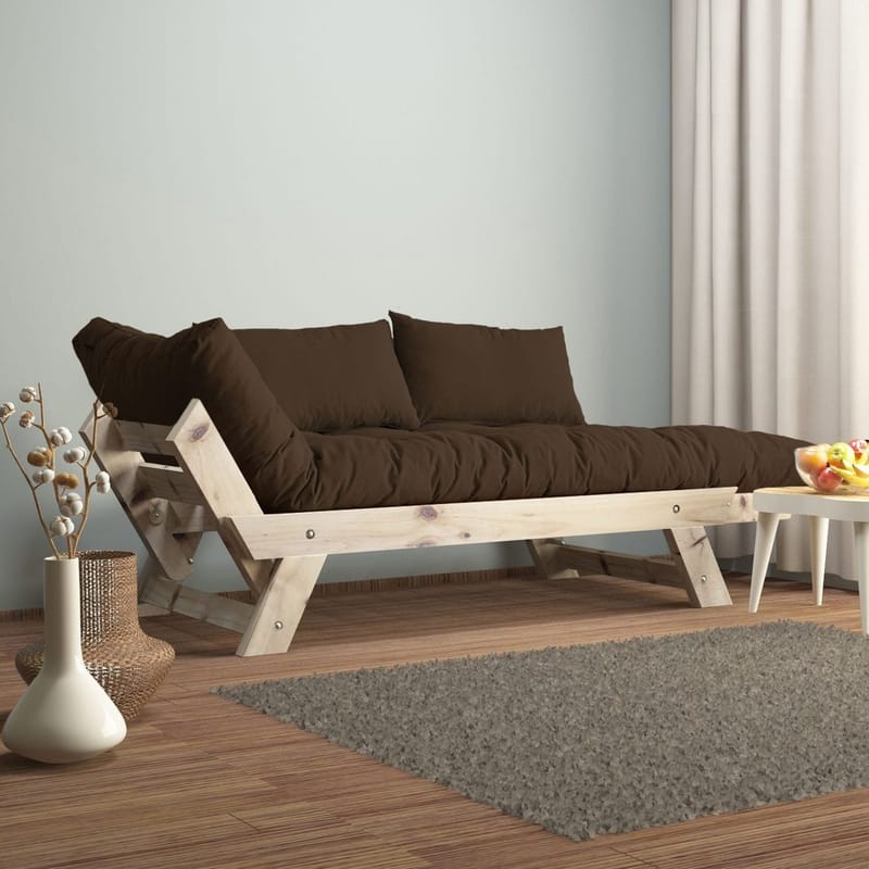 Zylar 2-seters Sovesofa - Brun/Natur - Møbler - Sofaer - Sovesofaer - 2 seters sovesofa