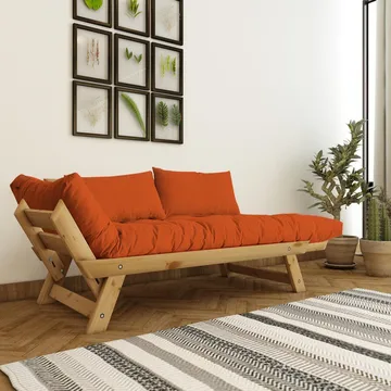 Zylar 2-seters Sovesofa - Brun/Natur - Møbler - Sofaer - Sovesofaer - 2 seters sovesofa