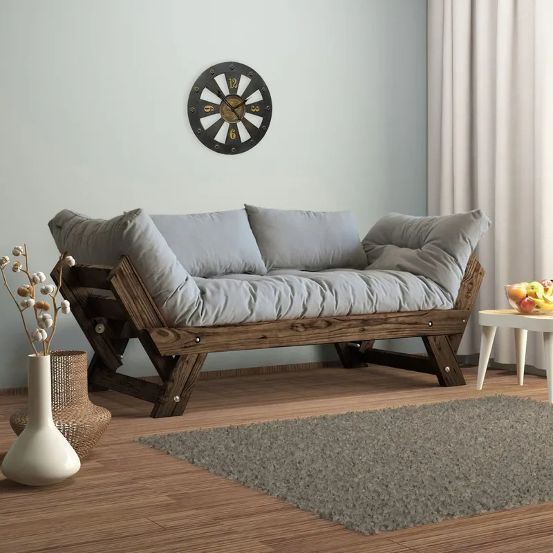 Zylar 2-seters Sovesofa - Grå - Møbler - Sofaer - Sovesofaer - 2 seters sovesofa