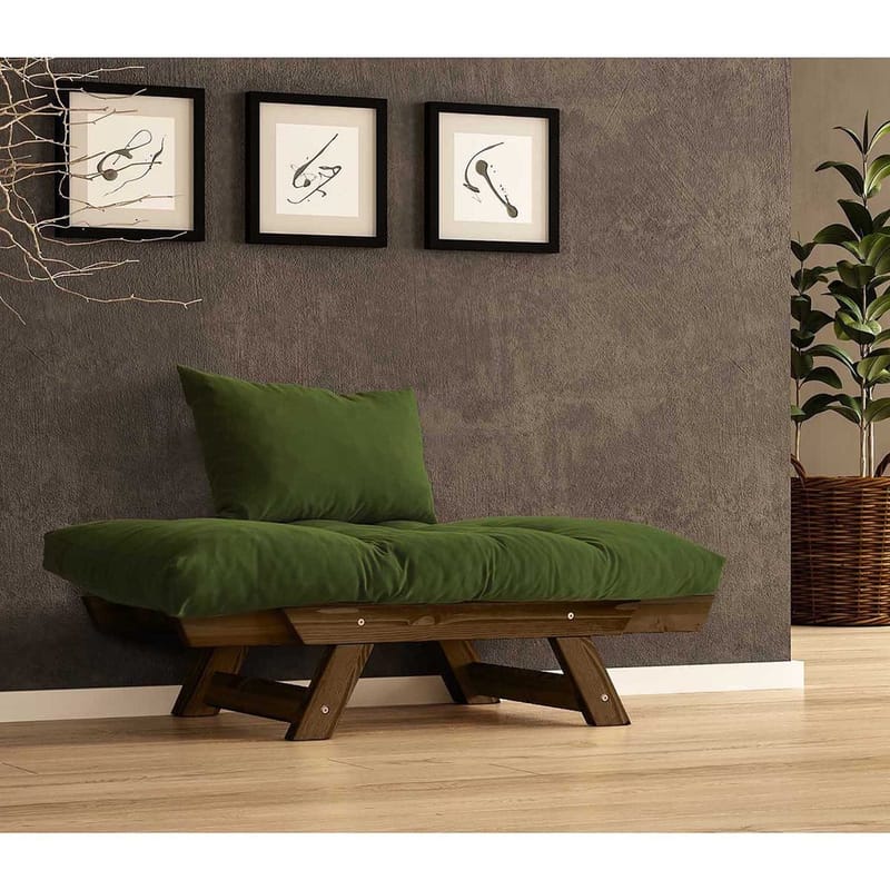 Zylar 2-seters Sovesofa - Grønn - Møbler - Sofaer - Sovesofaer - 2 seters sovesofa