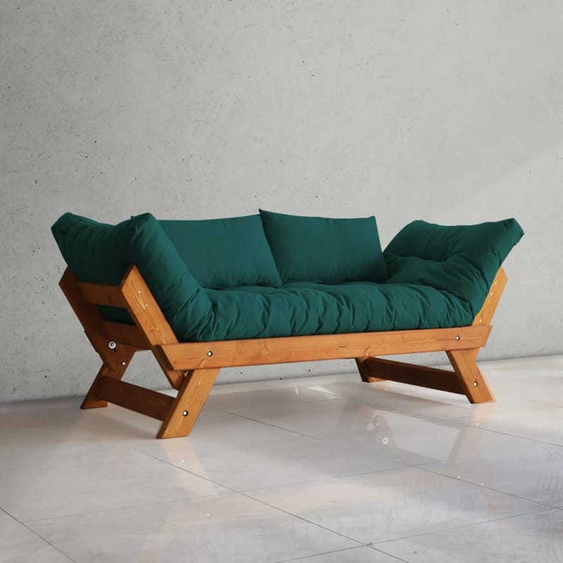 Zylar 2-seters Sovesofa - Grønn - Møbler - Sofaer - Sovesofaer - 2 seters sovesofa