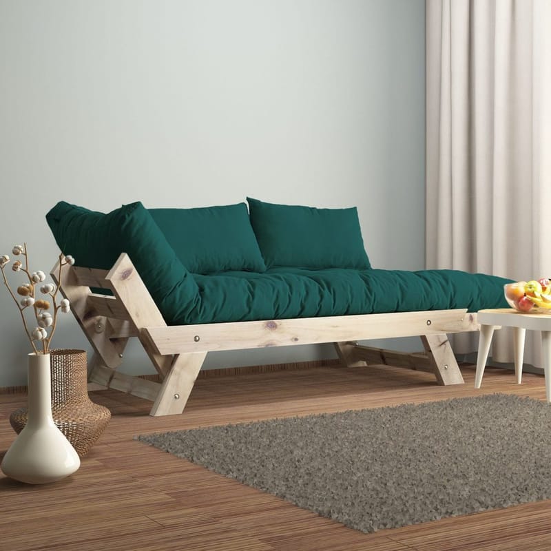 Zylar 2-seters Sovesofa - Grønn/Natur - Møbler - Sofaer - Sovesofaer - 2 seters sovesofa