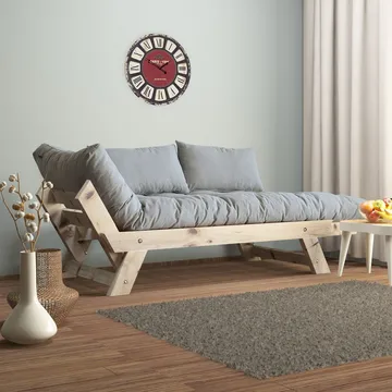 Zylar 2-seters Sovesofa - Natur/Mørkegrå - Møbler - Sofaer - Sovesofaer - 2 seters sovesofa