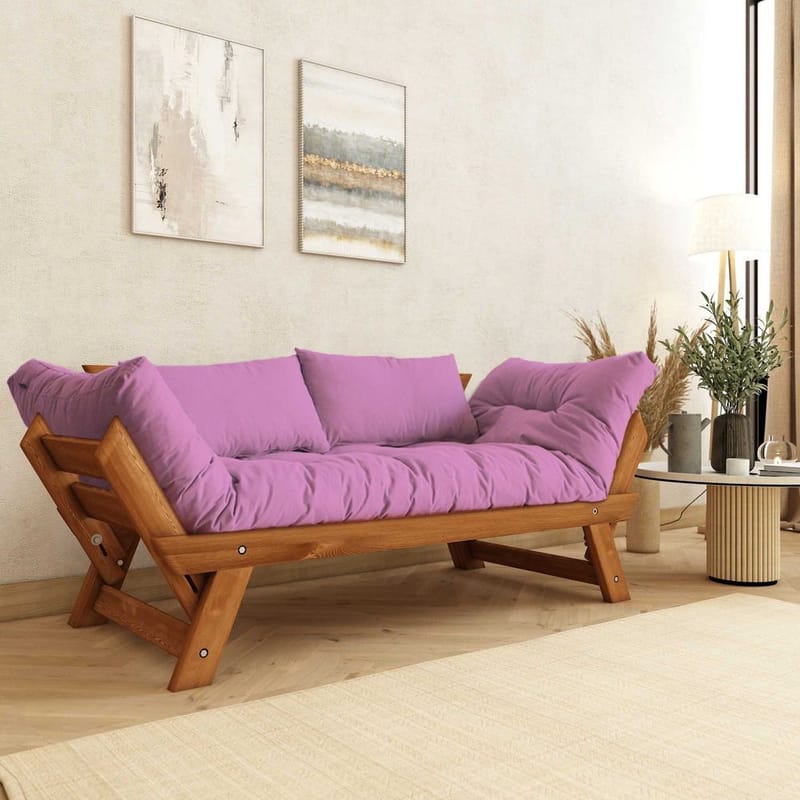 Zylar 2-seters Sovesofa, Rosa