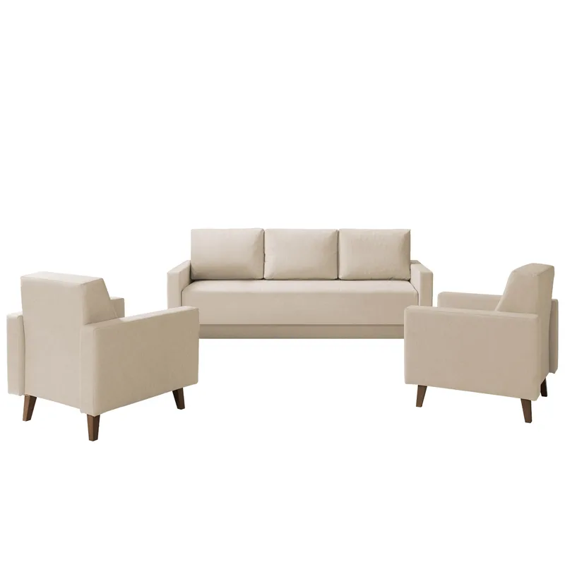sovesofagruppe OVIEDO Verita 03 - beige - Møbler - Sofaer - Sofagrupper