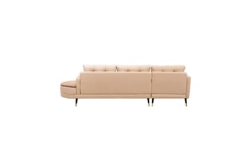 Sufian 3-seters sofa med Divan - Cremehvit - Møbler - Sofaer - Sofaer med sjeselong - 3 seters sofa med divan