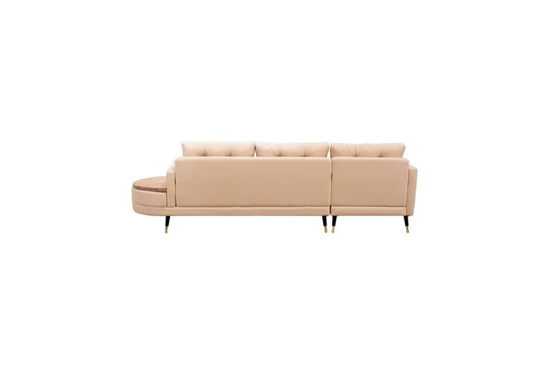 Sufian 3-seters sofa med Divan - Cremehvit - Møbler - Sofaer - Sofaer med sjeselong - 3 seters sofa med divan