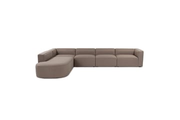 Sufian Hjørnesofa 4-seter - Lyse brun - Møbler - Sofaer - Hjørnesofaer