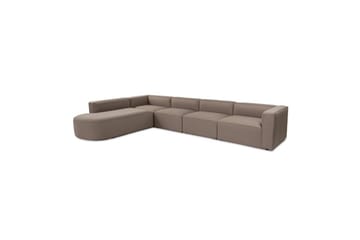 Sufian Hjørnesofa 4-seter - Lyse brun - Møbler - Sofaer - Hjørnesofaer