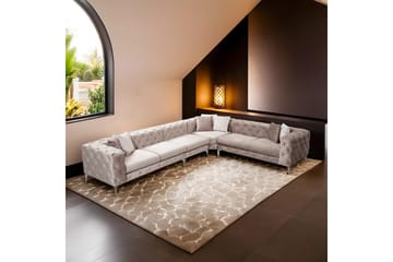 Sufian hjørnesofa 5-seter - Beige - Møbler - Sofaer - Hjørnesofaer