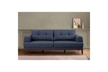 Sufian sofagruppe 2-seter - Brun/Mørkeblå - Møbler - Sofaer - Sofagrupper