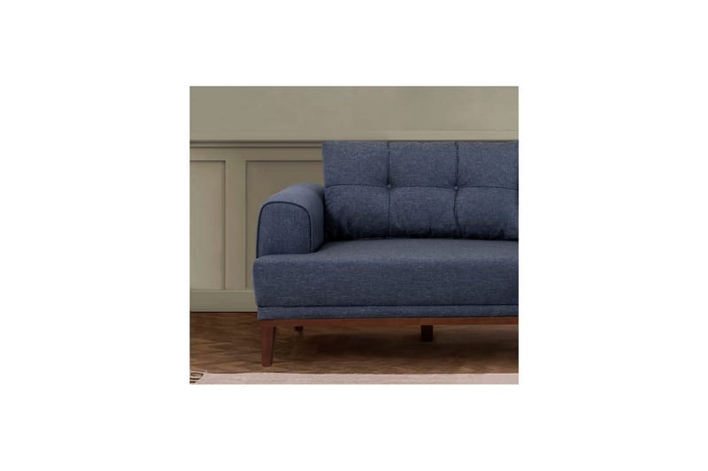 Sufian sofagruppe 2-seter - Brun/Mørkeblå - Møbler - Sofaer - Sofagrupper