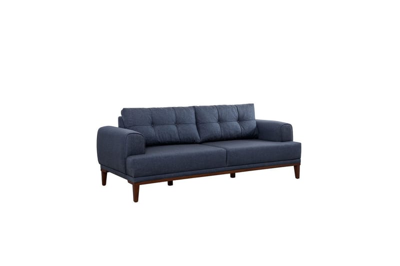 Sufian sofagruppe 2-seter - Brun/Mørkeblå - Møbler - Sofaer - Sofagrupper