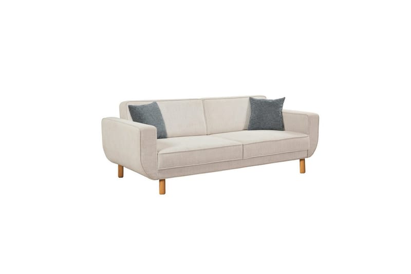 Sufian Sofasett 3-seter - Brun/Cremehvit - Møbler - Sofaer - Sofagrupper