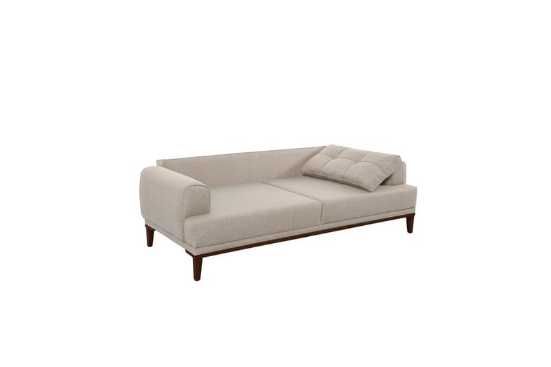 Sufian Sofasett 3-seter - Brun/Cremehvit - Møbler - Sofaer - Sofagrupper