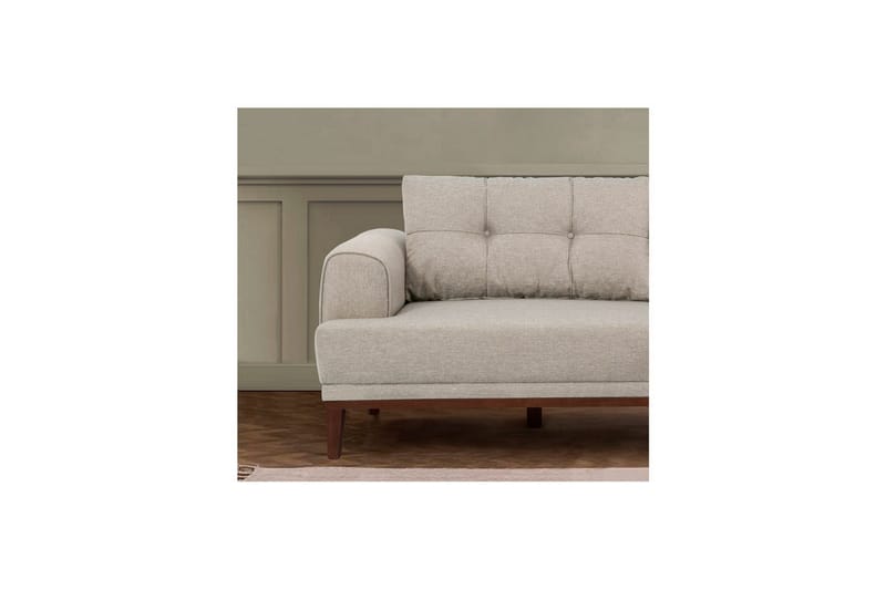 Sufian Sofasett 3-seter - Brun/Cremehvit - Møbler - Sofaer - Sofagrupper