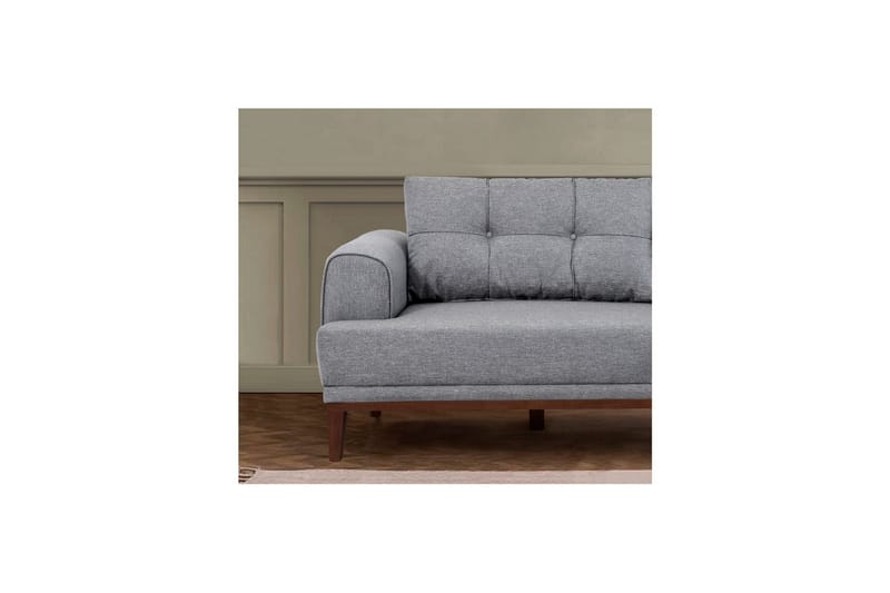 Sufian Sofasett 3-seter - Brun/Kullgrå - Møbler - Sofaer - Sofagrupper