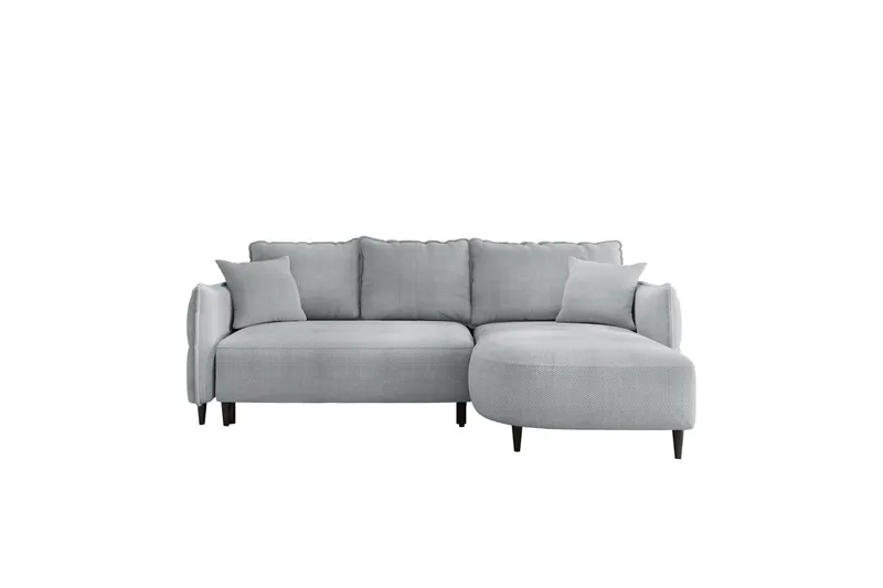 Sycylia Sofa med Divan 3-seter, Lys grå