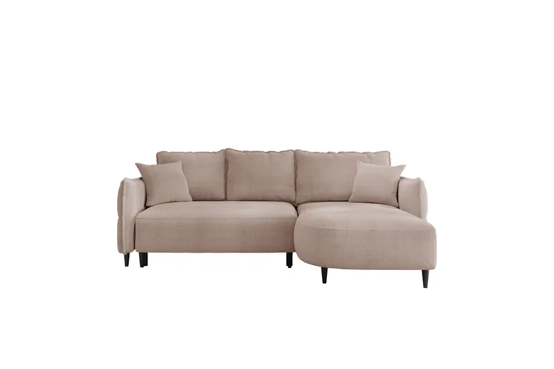 Sycylia Sofa med Divan 3-seter, Rosa