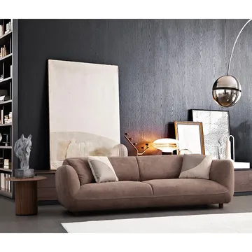 Talrosen 4-seter Buet Sofa 260 cm i Stoff - Brun - Møbler - Sofaer - 4 seter sofa