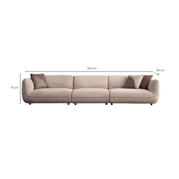 Talrosen 4-seters sofa - Kremhvit - Møbler - Sofaer - 4 seter sofa