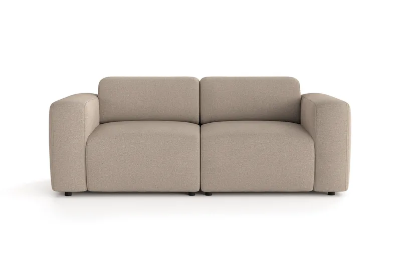 Torvasen 2-seters sofa i stoff, Greige
