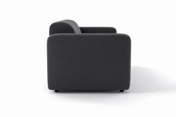 Torvasen 2-seters sofa i stoff - Svart - Møbler - Sofaer - 2 seter sofa