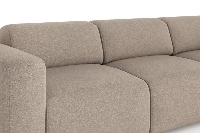 Torvasen 3-seters sofa i stoff - Greige - Møbler - Sofaer - 3 seter sofa