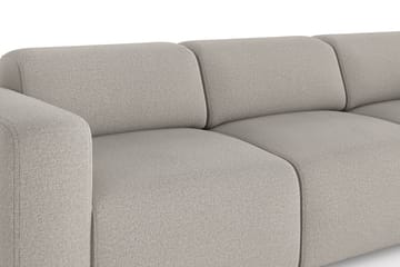 Torvasen 3-seters sofa i stoff - Lys grå - Møbler - Sofaer - 3 seter sofa